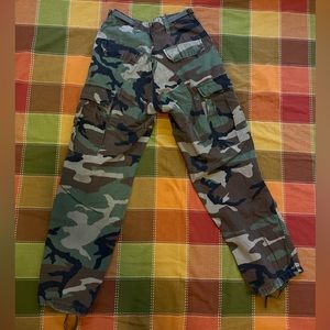 military pants, with details